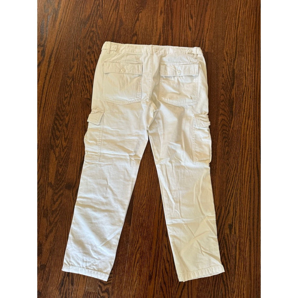 Women's American Eagle Outfitters Beige Cargo Skinny Pants Size 6 - Picture 5 of 11